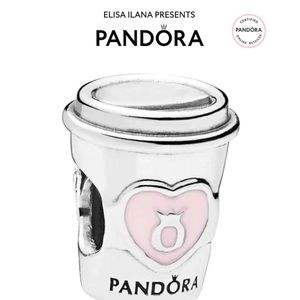 Pandora Take a Break Coffee cup charm